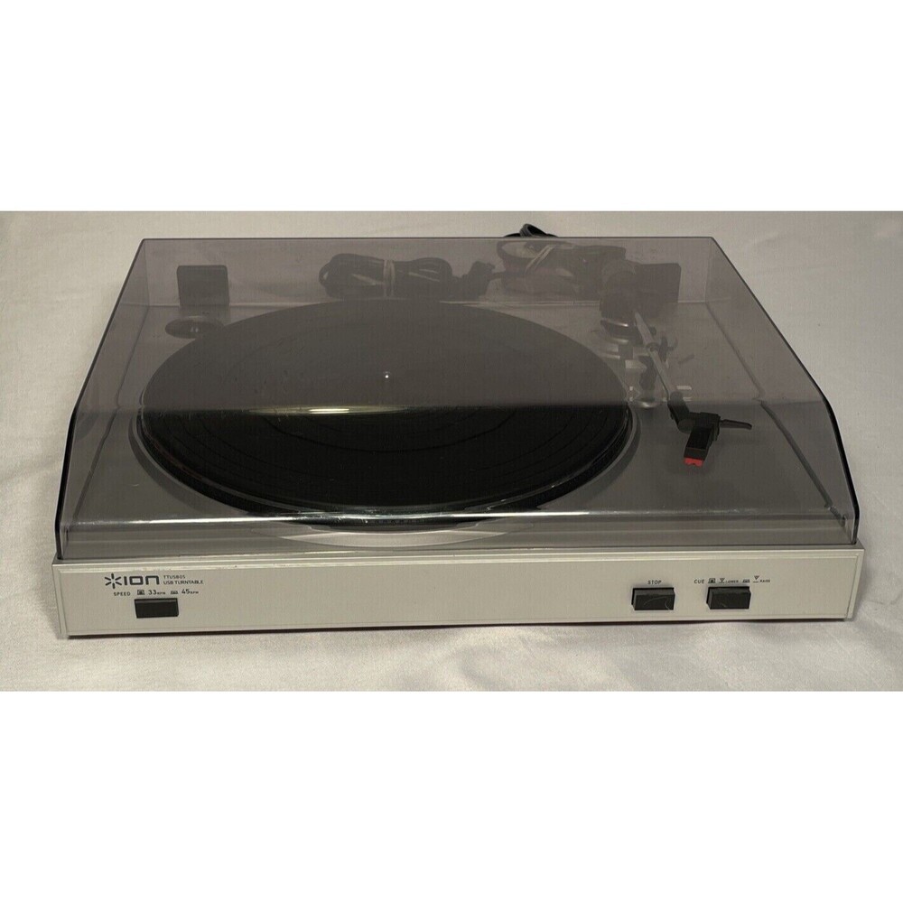 ION TTUSB05 USB Turntable Vinyl Archiver to Digital MP3 Converter